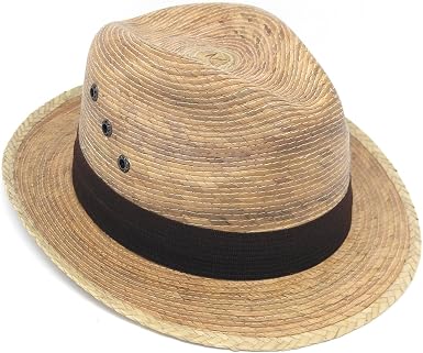 MWS Mexican Palm Leaf Straw Wide Brim 