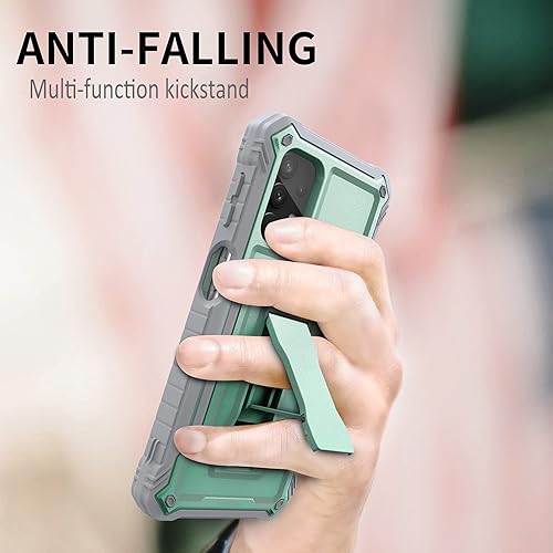 Miniatura 5 de DUOPAL Funda para Samsung Galaxy A32 5G, protección de grado militar, a prueba de golpes, soporte integrado compatible con Samsung A32 5G Phone