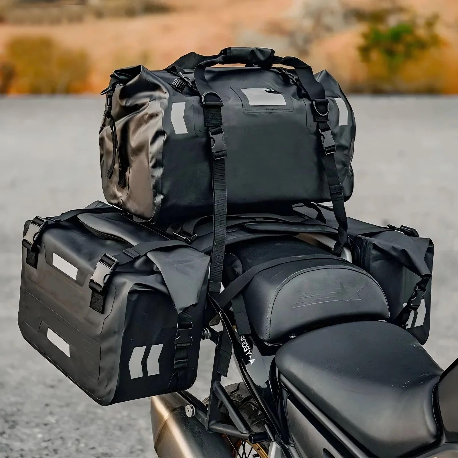 Amazon.co.jp: オートバイ用サドルバッグカワサキ ニンジャ ZX-25R SE