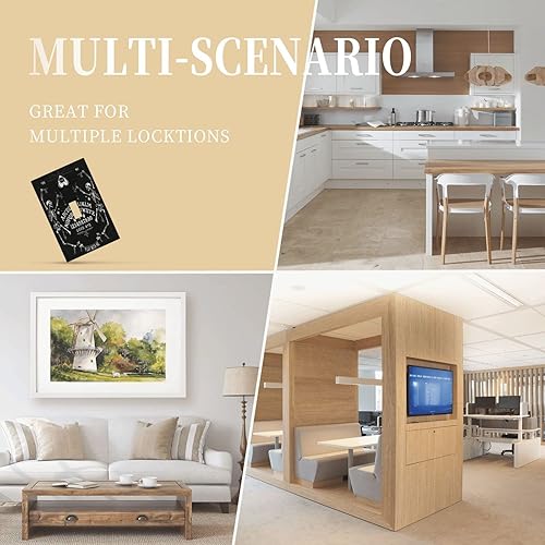 Vista 8 de Black Witchy Ouija Goth Gothic Skeleton Skull 1 Gang Wall Plate Cubiertas decorativas para interruptor de luz de una sola palanca, cubierta