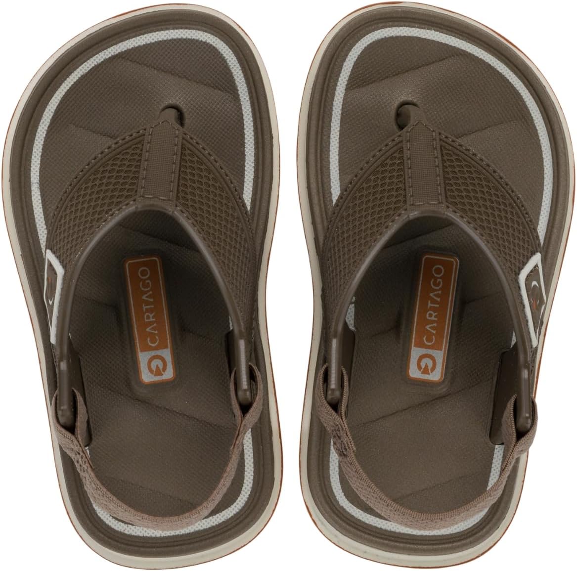 Chinelo Cartago Bebê Menino Infantil de Dedo com Elástico Sport Magala Sandália