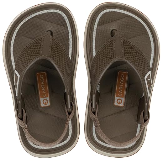 Chinelo Cartago Bebê Menino Infantil de Dedo com Elástico Sport Magala Sandália