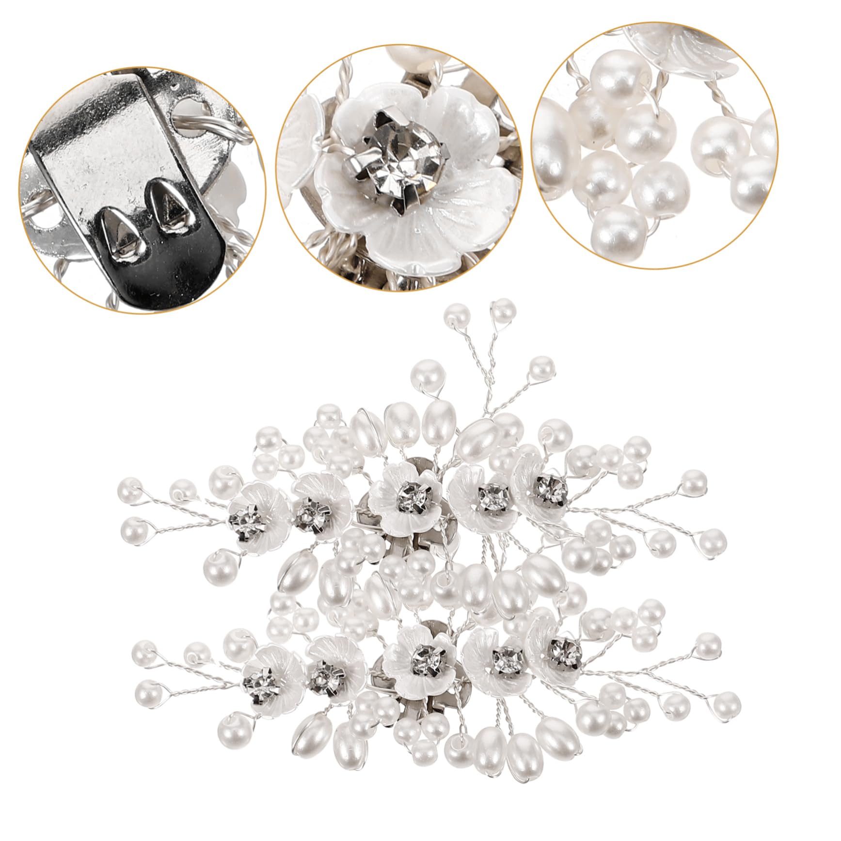 minkissy Clip per Scarpe Sposa con Design Artificiali e Accessori Decorativi per Matrimonio e Speciali Confezione