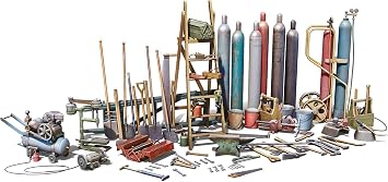 Mini Art 49013 Tool Kit Scale 148 - Real Reproduction Original, Modeling, Plastic Kit, Crafts, Hobby, Bonding, Model, Assembly, Unpainted