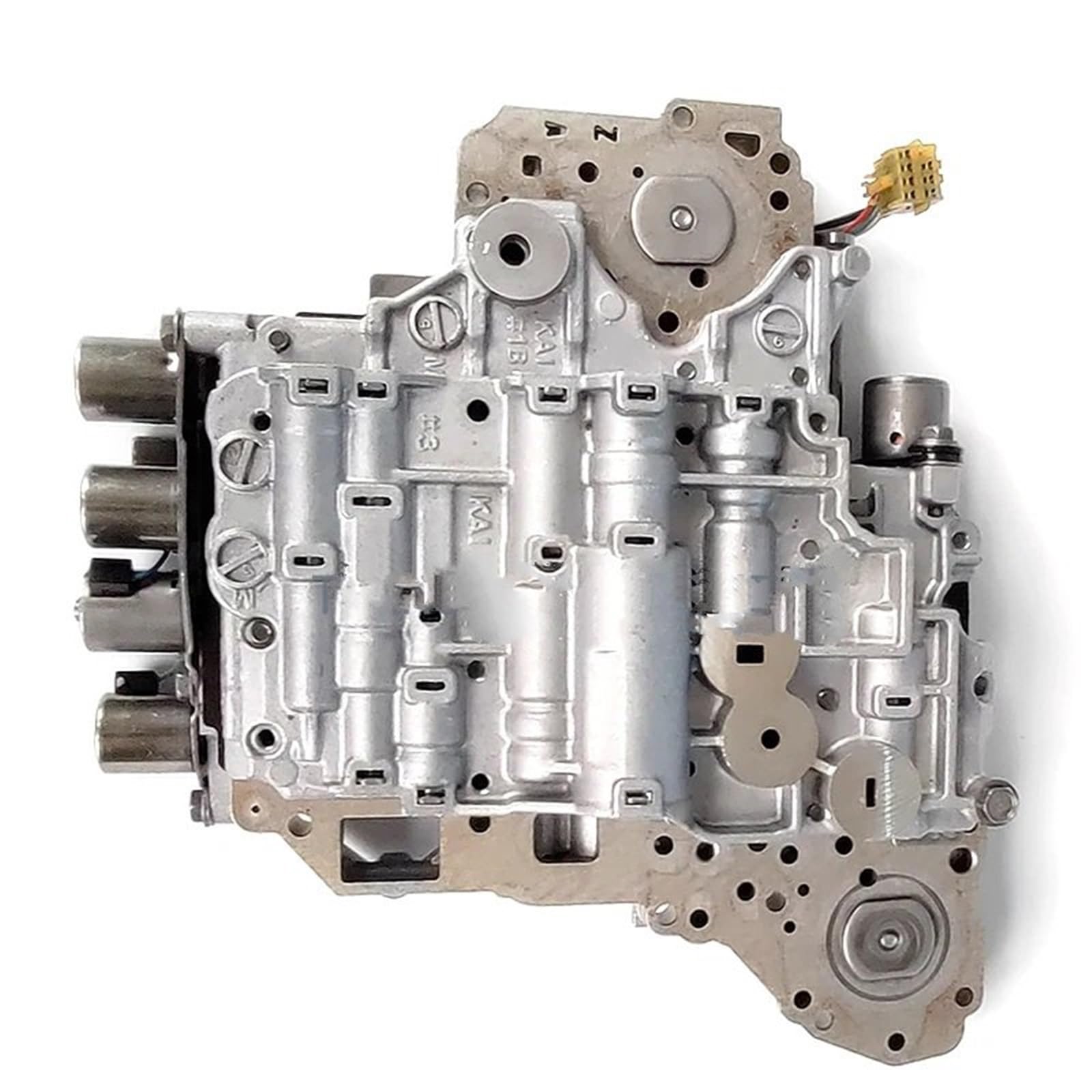Dgoingpi Re4f04a Re4f04b 4F20e Transmission Valve Body With Solenoids Fit For Infiniti Fit For Nissan 4-Speed Transmission Valve Body Solenoid Gearbox Valve Bod(Re4f04a)