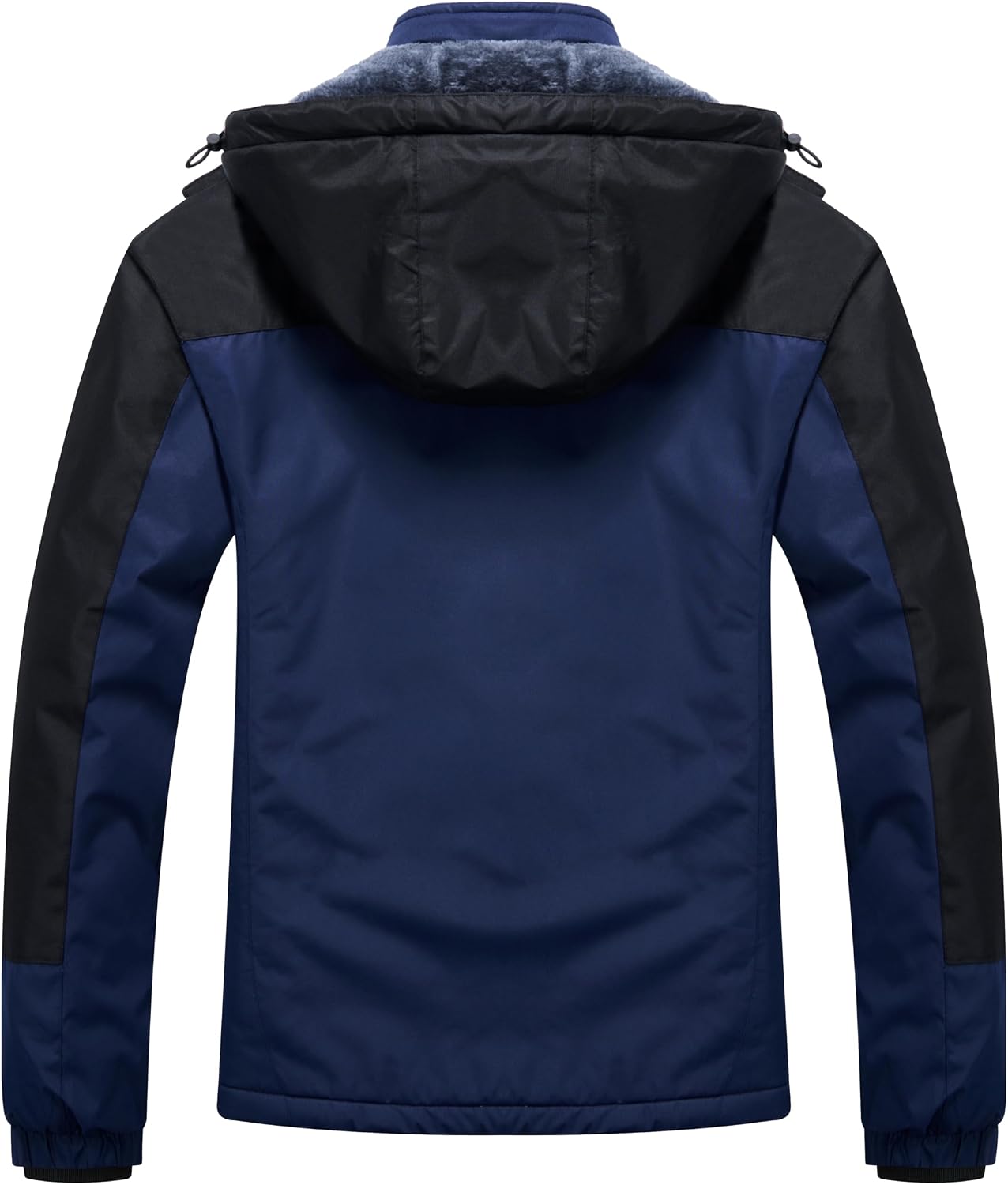 WULFUL Men's Ski Jackets Warm Winter Snow Windbreaker Resistant Snowboard Fleece Coat Mountain Waterproof Parka with Hood