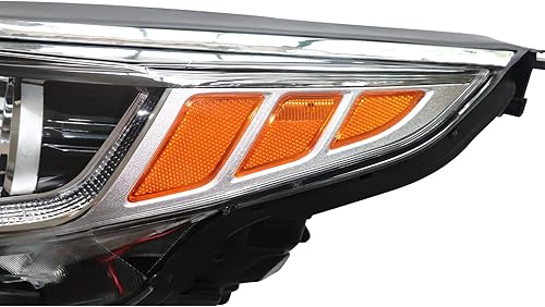 Miniatura 4 de MaldHau Faros delanteros compatibles con 2016 2017 2018 Kia Optima Faro halógeno WLED DRL lámpara montaje de faros delanteros lado conductor carcasa