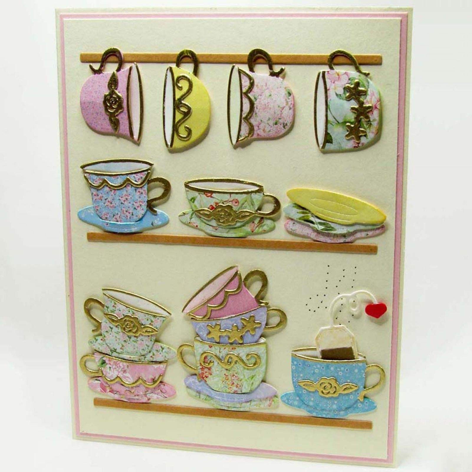 DIY Stanzform "Gürtel & Schuh" – Metall-Schablone Für Scrapbooking, Karten & Handwerk