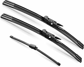 Wiper Blades for Ford Explorer 2011-2024, Windshield Wipers 3-Piece