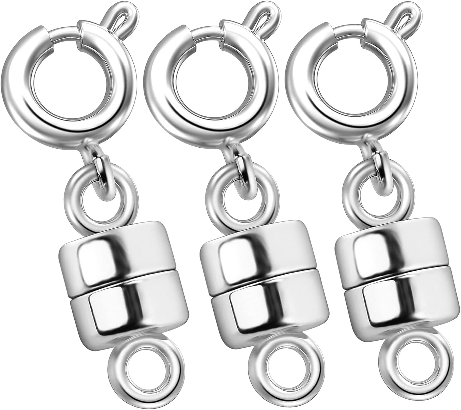 Necklace Clasps and Closures 14 K Gold and Silver Jewelry Converters for Bracelets Extender