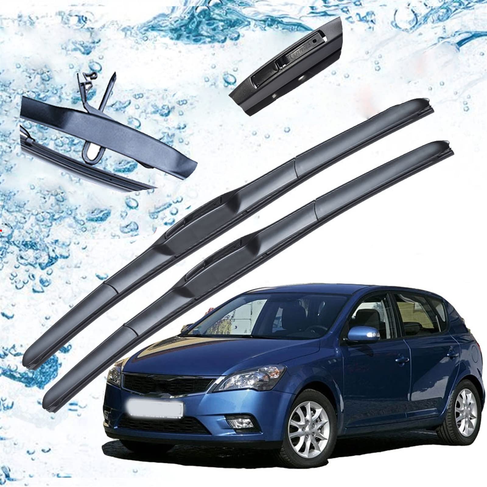 Balais d'essuie-glace avant pour sécuriser vos trajets en KIA Ceed ED