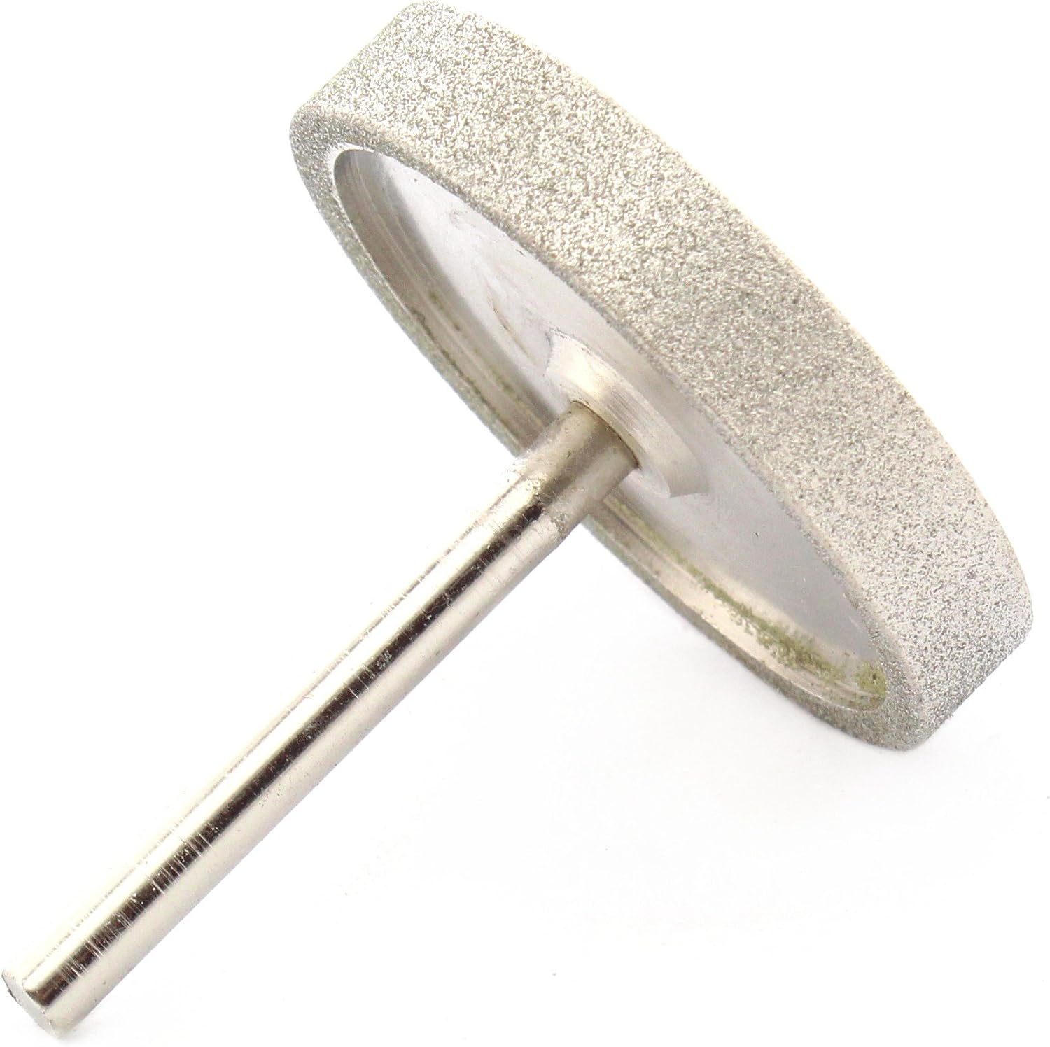 ILOVETOOL 150 Grit Diamond Coated 70mm Cylinder Cylindrical Mounted Point Grinding Wheel