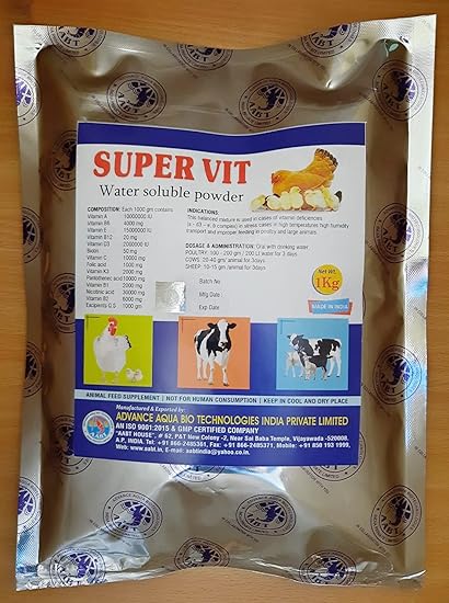 Super VIT-Water Soluble Powder for Vet use only