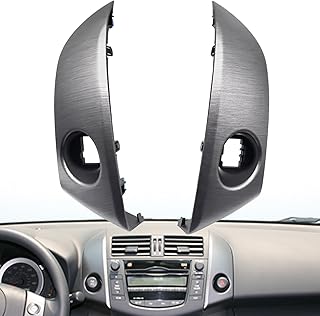 55413-42070-B0 Central Dashboard Cover Strip Trim Instrument Cluster Panel Trim Compatible with Toyota RAV4 Base Limited EV Sport 2006 2007 2008 2009 2010 2011 2012 Replace 55412-42060-B0