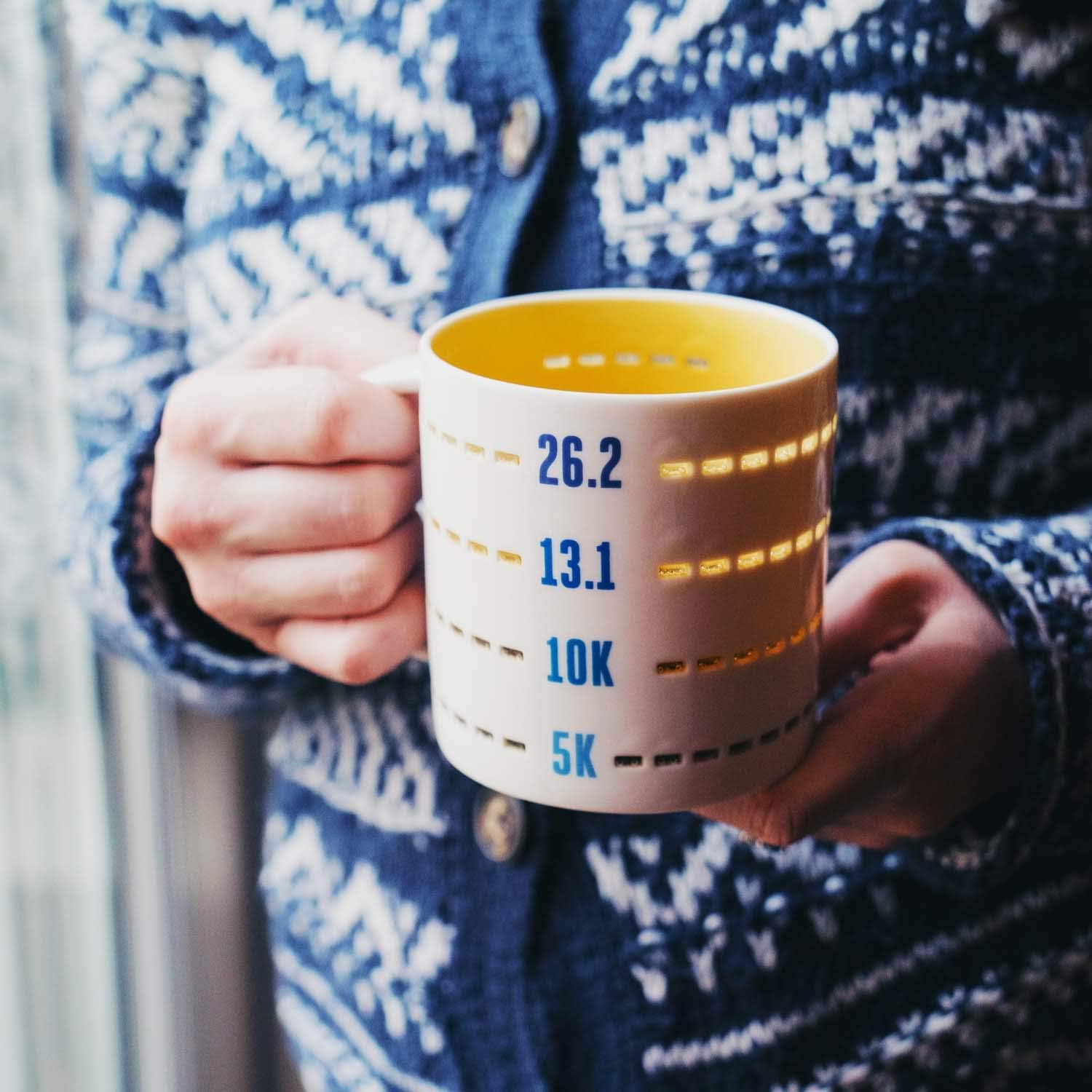 Bеѕt Dеаl 🛒 Running Porcelain Coffee Mug | Runner's Measurements