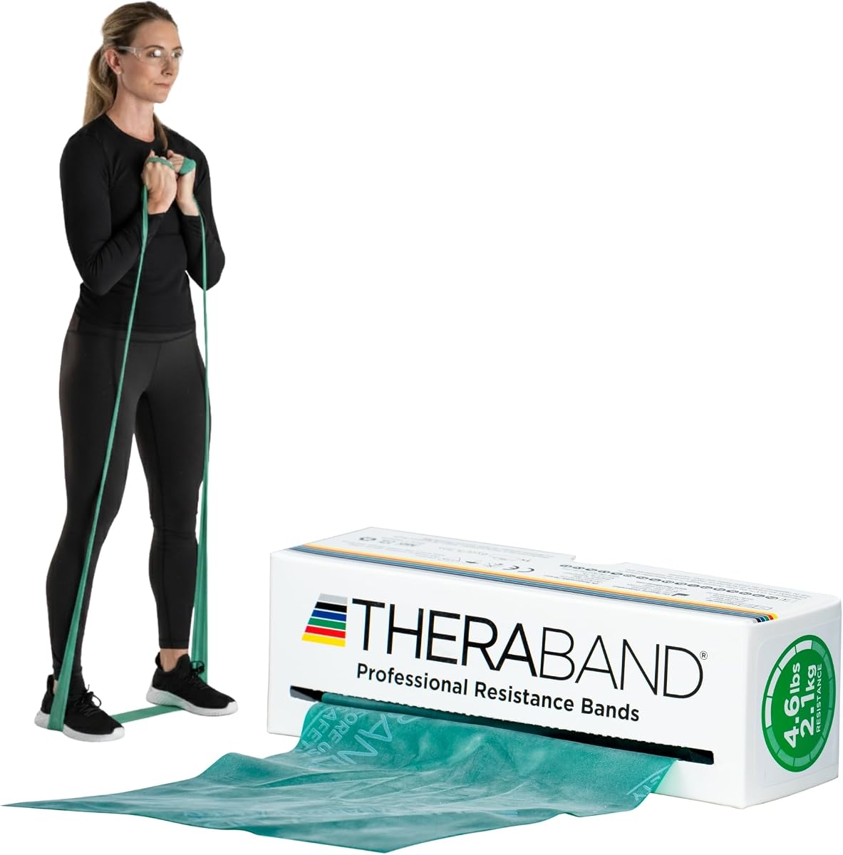 Bandas de Resistencia, Banda de Entrenamiento, Ejercicio, Fisioterapia, Verde