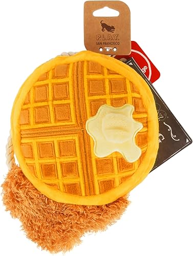 Miniatura 8 de Juguetes de felpa lindos para perros  Juguete duradero con temática de comida chirriante para cachorros y perros pequeños, lavable a máquina,