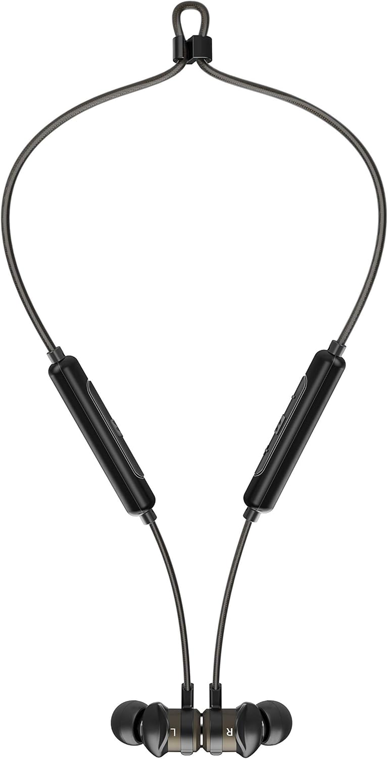 MEE audio X5-G2-2019 Headphones worn around the neck