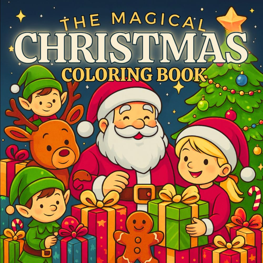 The Magical Christmas Coloring Book
