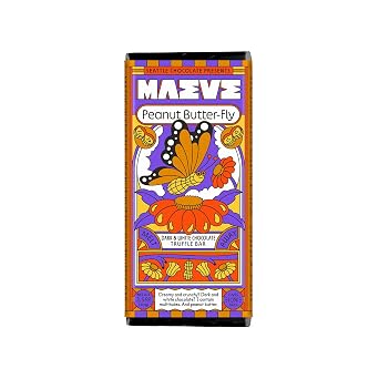 Maeve Chocolate Peanut Butter-Fly Truffle Bar (12 Count)