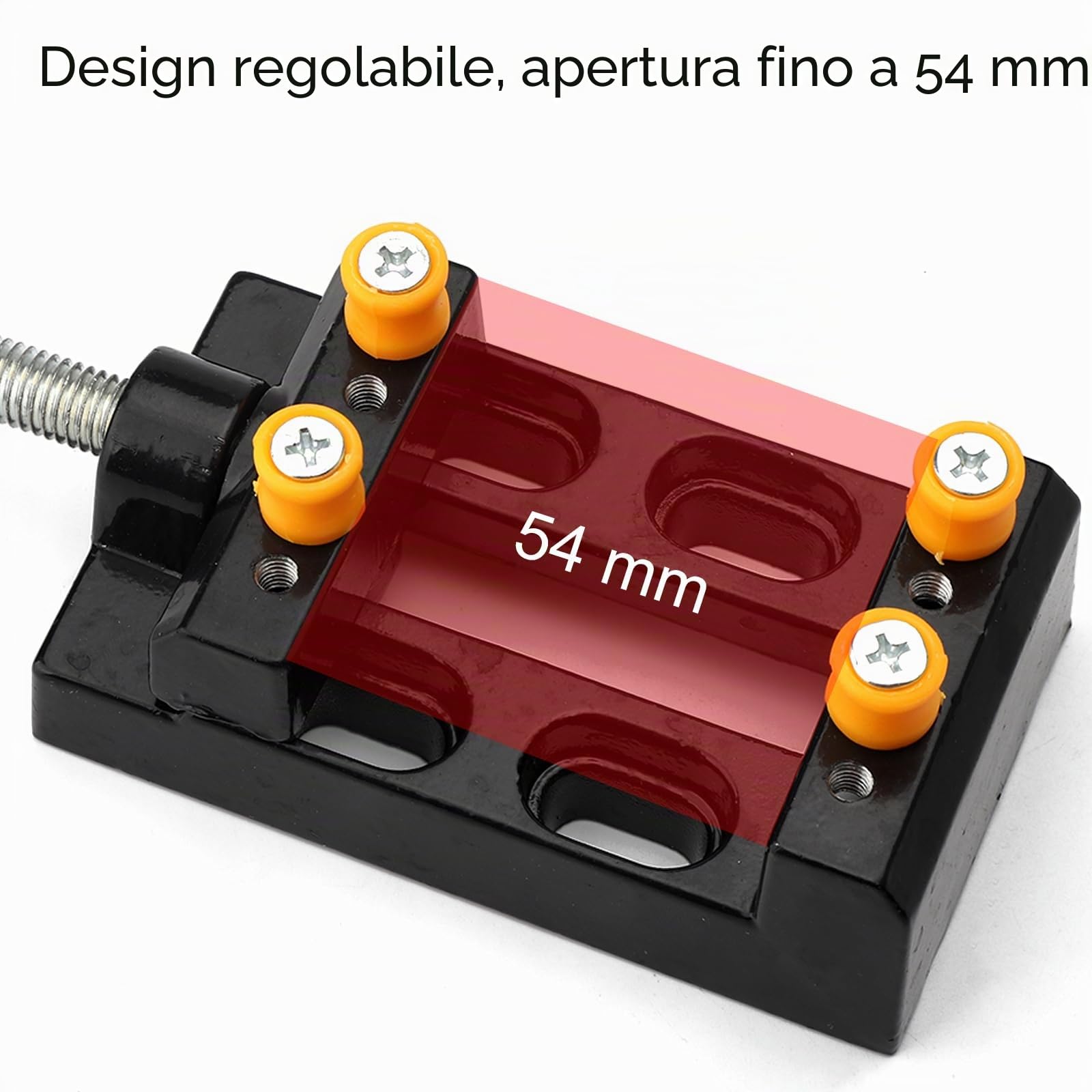 Morsa piccola da 57 mm, mini morsa da tavolo, morsa per trapano a colonna, morsa da tavolo, trapano a colonna da banco, morsa da banco falegname