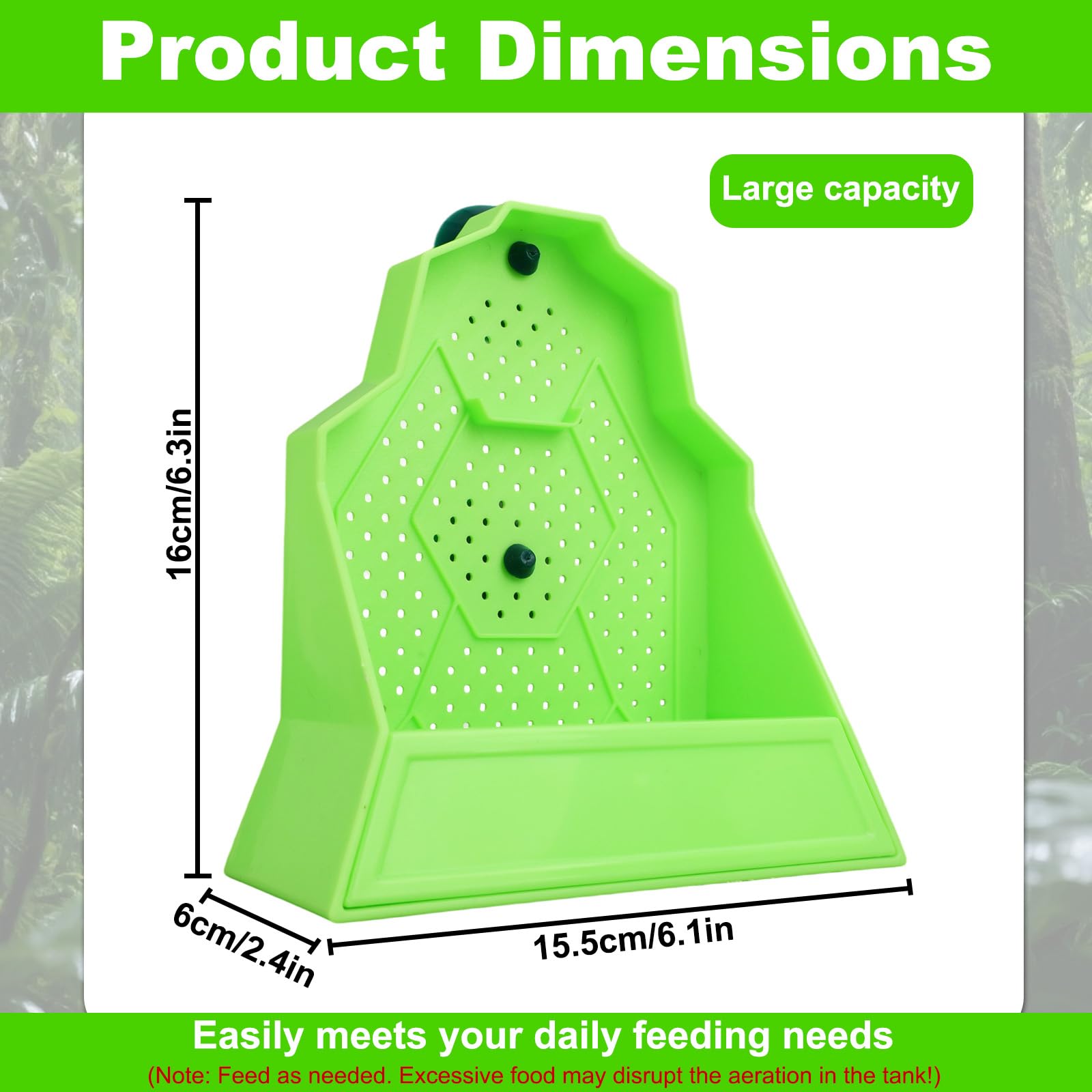 Large Capacity Bearded Dragon Feeder - Image 2