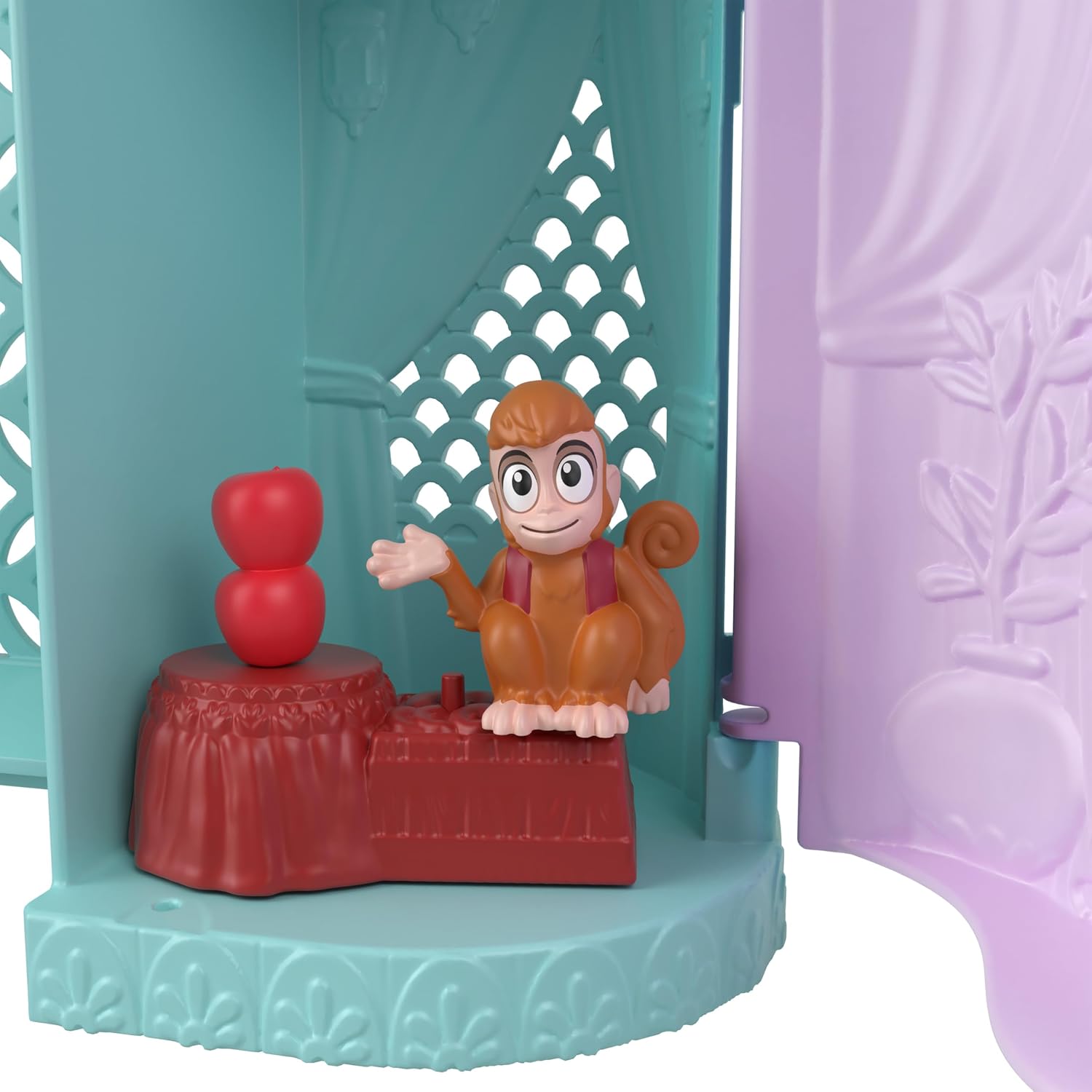 Mattel Disney Toys, Storytime Stackers Jasmine's Palace, Stackable Doll House with Small Doll, 2 Friends & 8 Pieces, Inspired by Disney's Aladdin Movie image 5