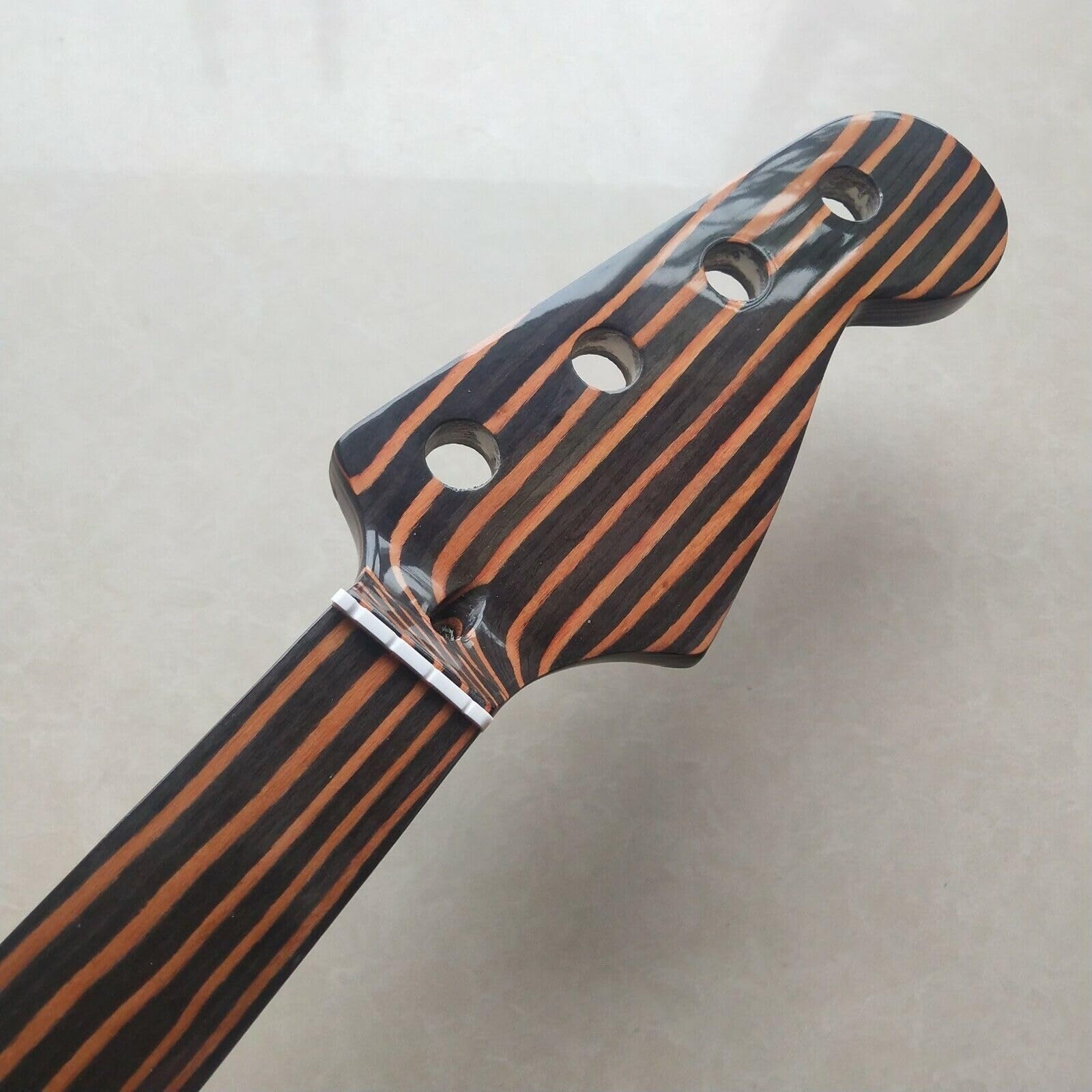 Fretless 4-String Bass Guitar Neck 20-Fret 34-Inch Maple Pattern