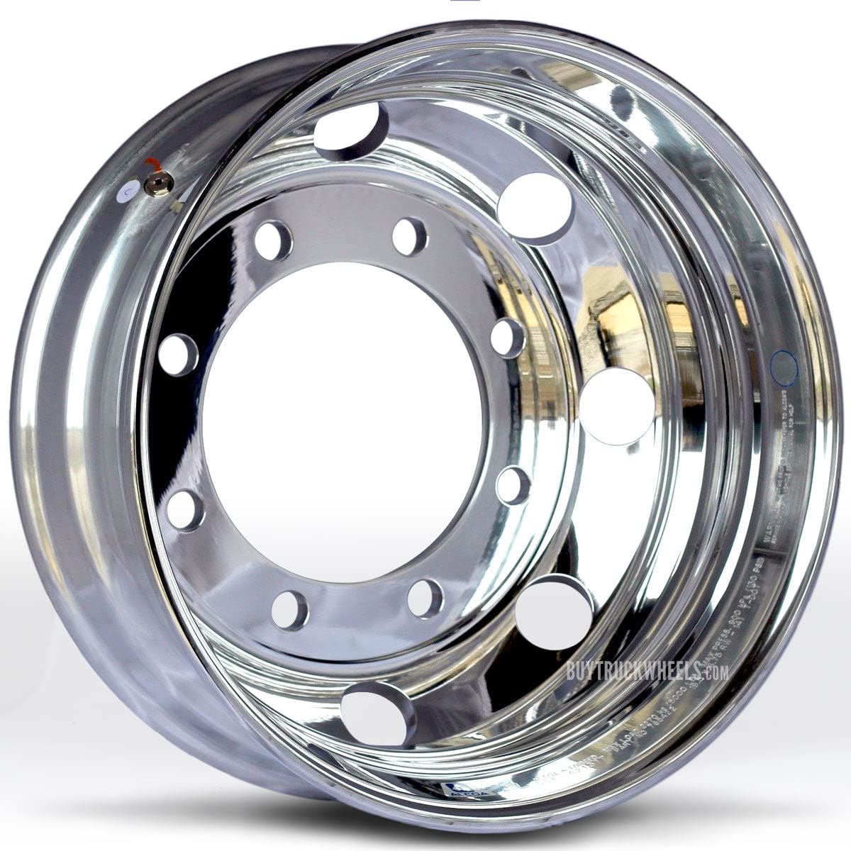 Amazon.com: 19.5x6.75 Alcoa 8x275mm Hub Pilot High Polished Both Sides