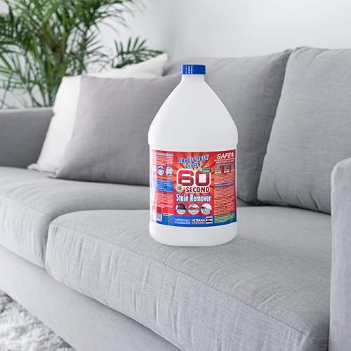 Miniatura 17 de Absolutely Clean Amazing - Removedor de manchas de 60 segundos, potente y natural, elimina alimentos, grasa, manchas de mascotas y más, rápido