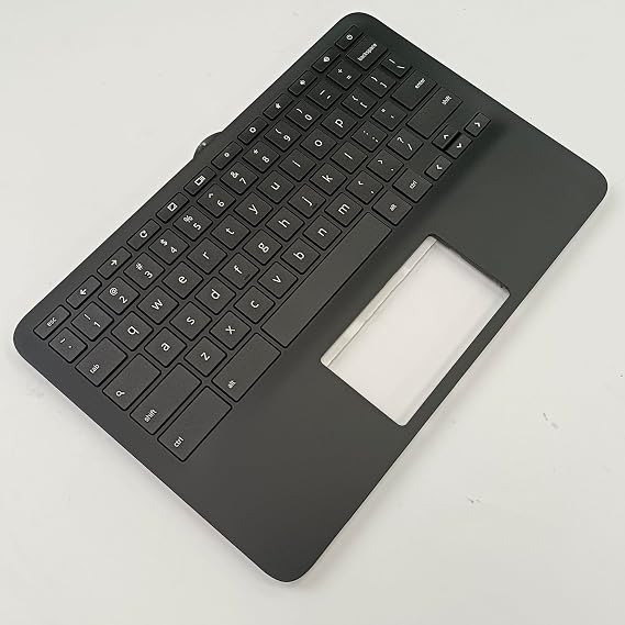 Replacement for HP Chromebook 11 G9 EE M47382-001 Laptop Upper Case Palmrest Keyboard Assembly Part Black