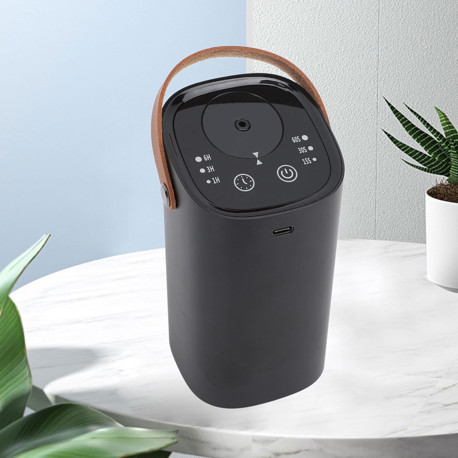 Automatic Aromatherapy Machine Intelligent Aromatherapy Machine, USB Charging Car Diffuser with Pure Essential Oils for 15 Days Lasting Fragrance