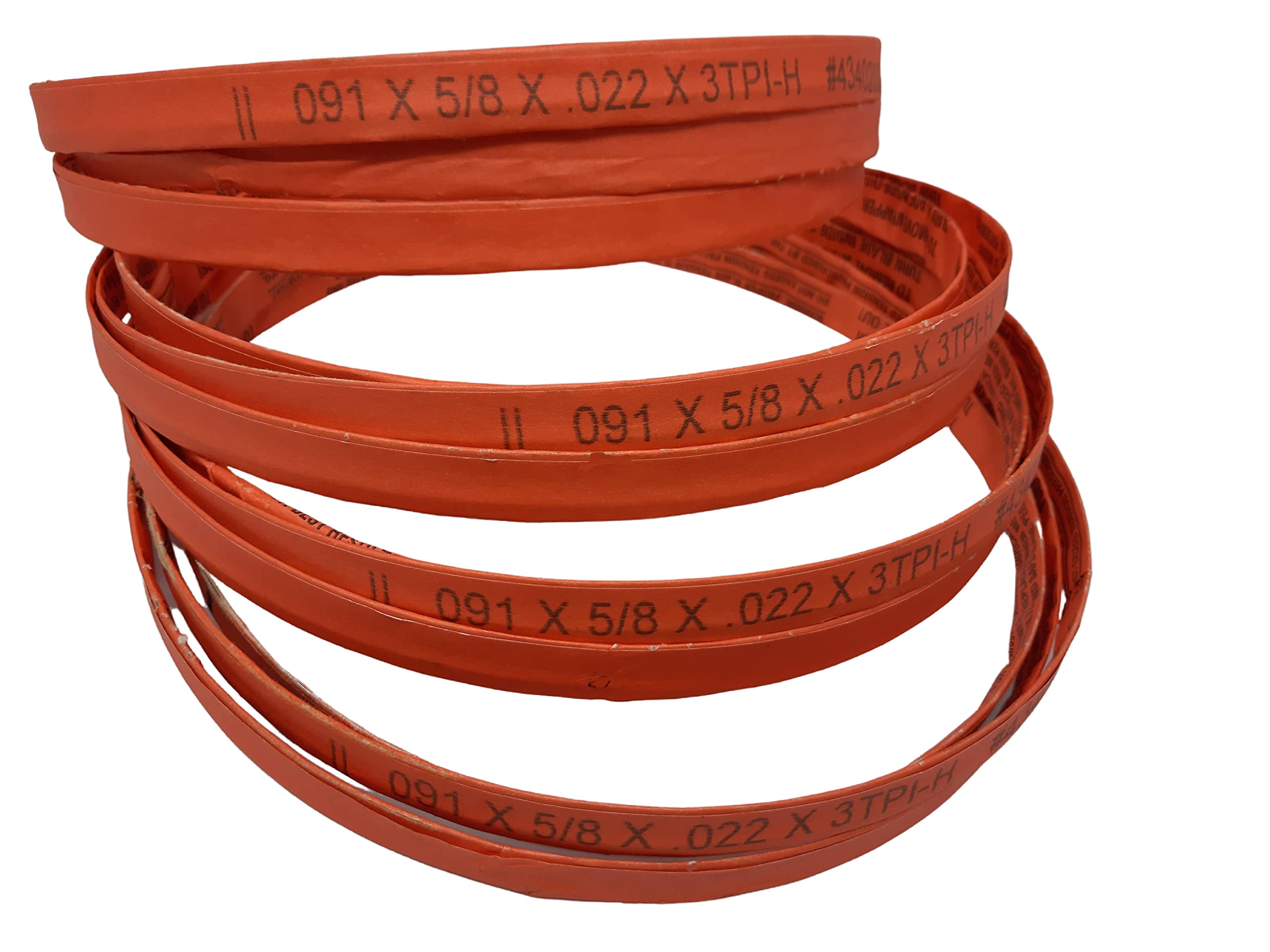 91 x 5/8 x 3TPI - 2 Pack or 4 Pack - Bone in Meat Cutting Bandsaw Blades Cozzini Cutlery Imports - Fits Biro - AA, AA1, Biro - 22, Globe Stimson -111