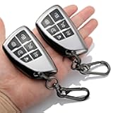 CHENZLIN 2-Pack TPU Key Fob Cover with Keychain Fit for 2021-2025 2026 GMC Yukon & Chevy Tahoe Suburban, 6-Button Case