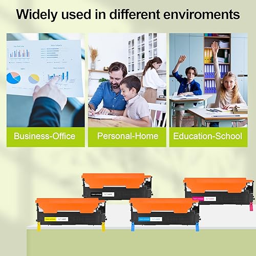 Miniatura 8 de greencycle 4 paquetes CLT-409S CLT-K409S CLT-C409S CLT-Y409S CLT-M409S Cartucho de tóner compatible para Samsung CLP-310 CLP-310N CLP-315 CLX-3170