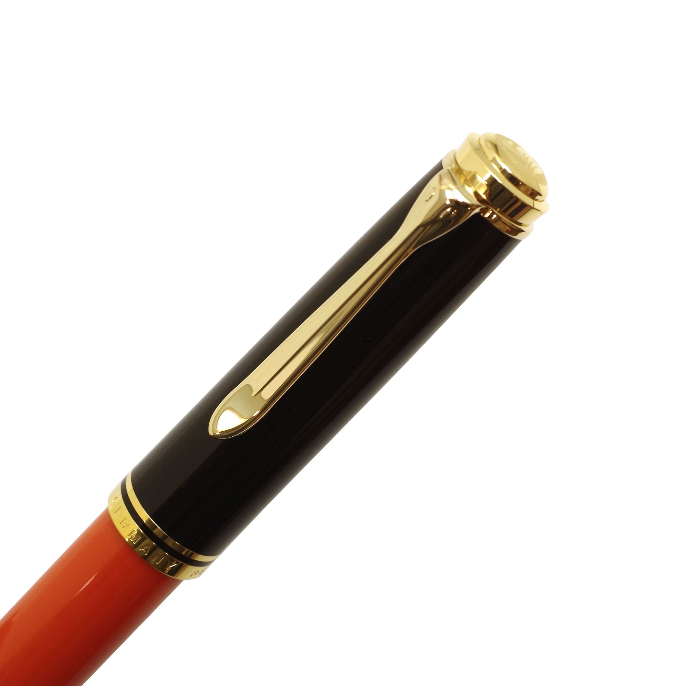 ペリカン　M800　万年筆　バーントオレンジ　限定 中古)Pelikan ペリカン 万年筆 スーベレーン M800 バーント