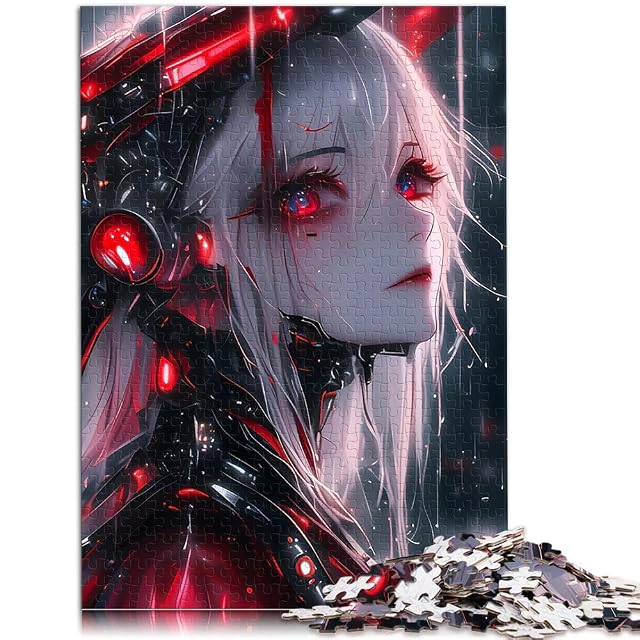 Foto 2 de 6 de Puzzle de 1000 Piezas para Adultos Dama de Anime Blanca y roja Matar el Tiempo en Vacaciones en casa Regalo…