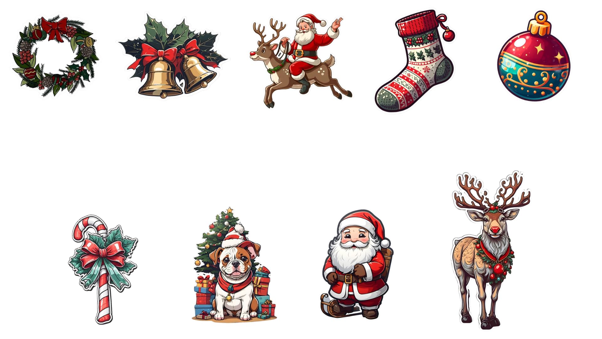 Merry Christmas Stickers Pack of 9(Vinyl Stickers, Multipurpose use for Laptop/Mobile/Bike/Luggage/Bottle/Guitar/Journal), 2.5 x 2.5 inches, Multicolor (B0CNM49NXG) Amazon Price History, Amazon Price Tracker