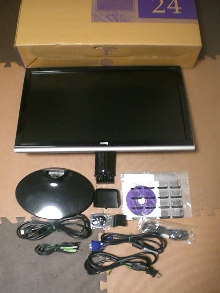 BenQ モニター 本体 ケーブル付き　24インチ Amazon.co.jp: ベンキュージャパン BenQ GL2480 アイケア