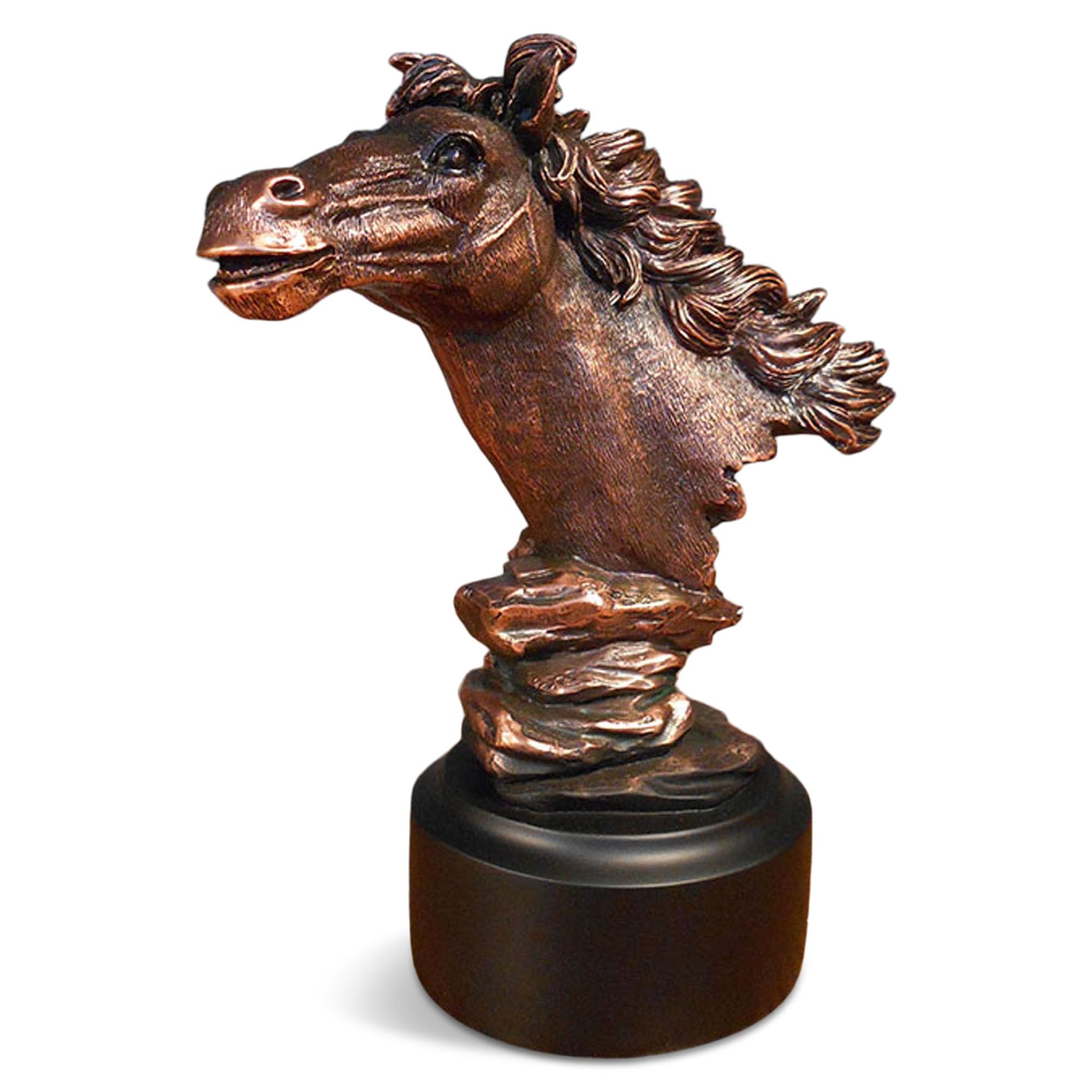 Estatua de cabeza de caballo Marian las importaciones F15010 el regalo de decoración perfecto