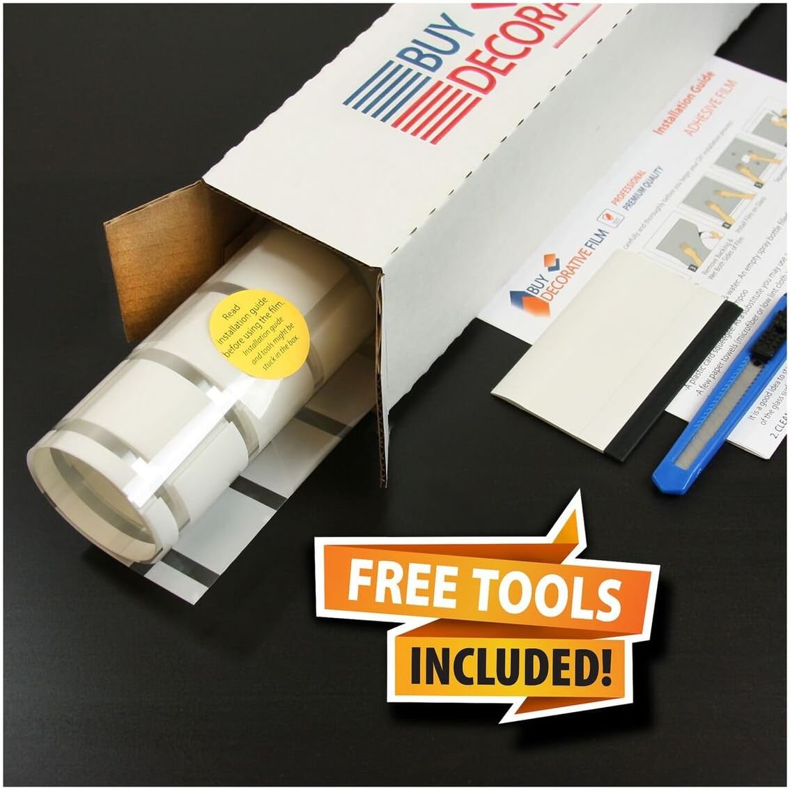 BDF BBL Decorative Window Film Bold Block (1 3/8 Inch Wide Squares) - 36in X 15ft