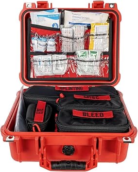 North American Rescue TFAK Trauma First Aid Kit Class B NAR T-FAK Emergency Injuries Workplace Aids 80-1034