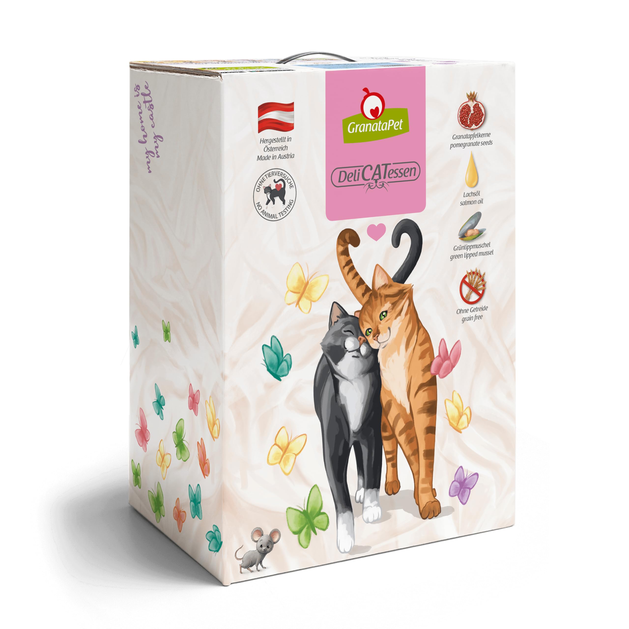GranataPet Delicatessen Nourriture sèche pour Chats et crevettes de mer savoureuse Nourriture complète sans céréales et sans Sucre 9 kg