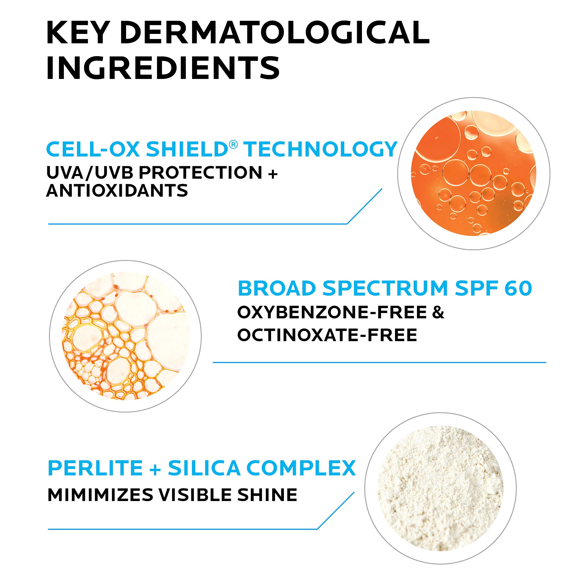 La RochePosay Anthelios Clear Skin Dry Touch Sunscreen SPF 60, Oil