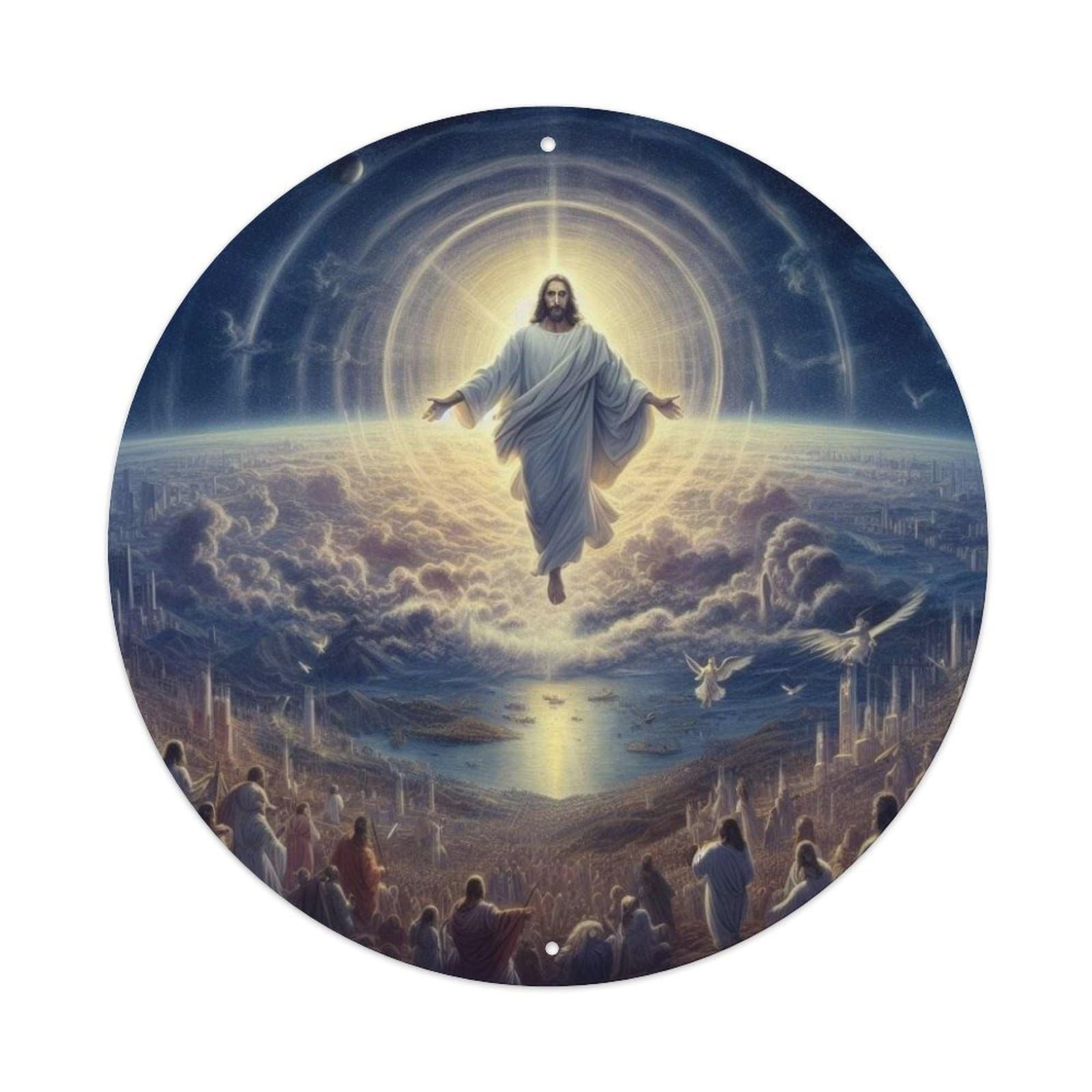 The Great Jesus Religious Metal Tin Sign