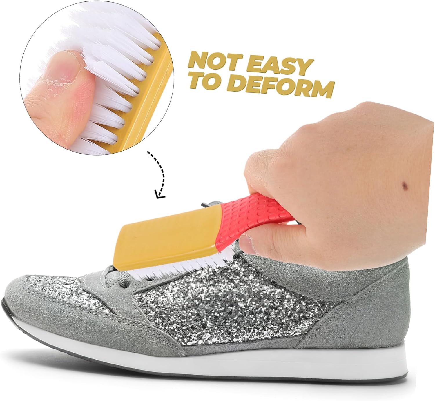 Multi-function Shoe Brush Suede Brush for Shoes Household Cleaning Tool