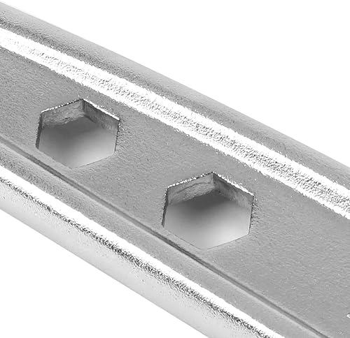 Miniatura 5 de DNA Motoring TOOLS-00046 - Llave inglesa ajustable, 12 pulgadas, herramienta de reparación automotriz de acero vanadio con mordazas de cuatro lados