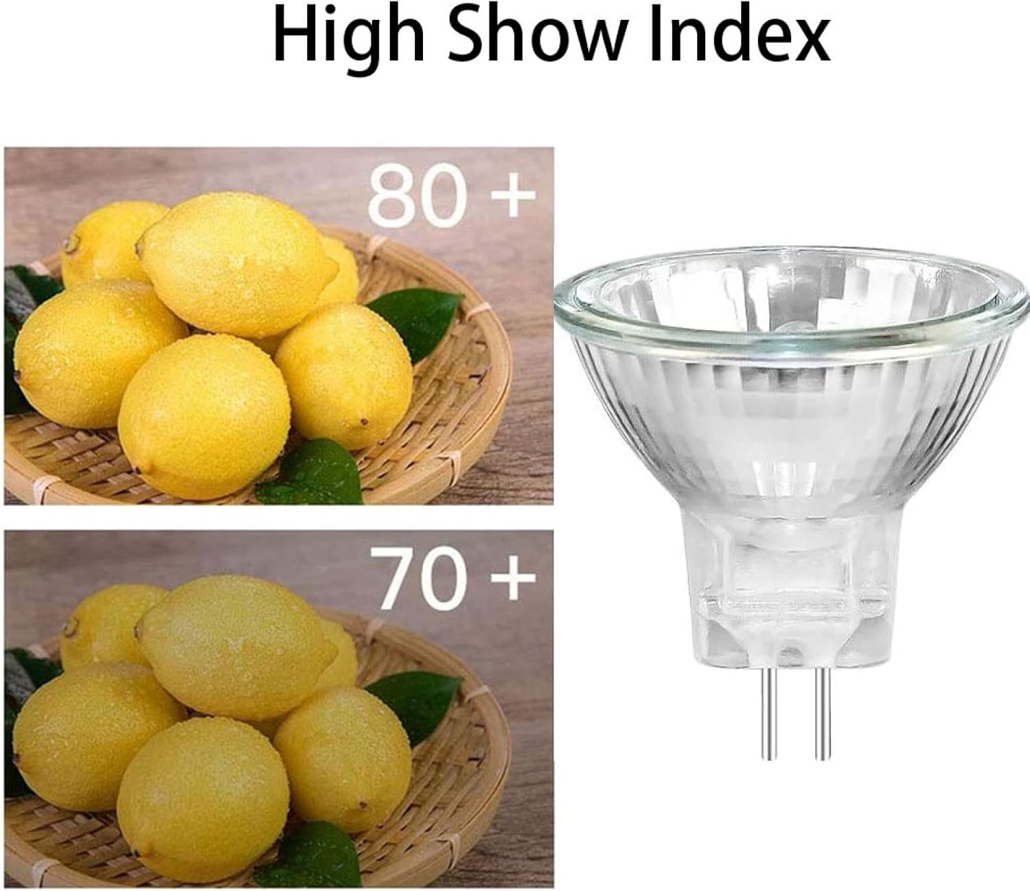 MR11 20W 24V Halogen Light Bulb GU4 Reflector Spot Lamp MR11 24V 35W Warm White Dimmable for Landscape, Accent, Track Lights, Fiber Optics 5PC 20W