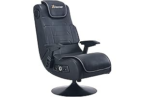 X-Rocker Pro Gaming Pedestal Chair with Vibration