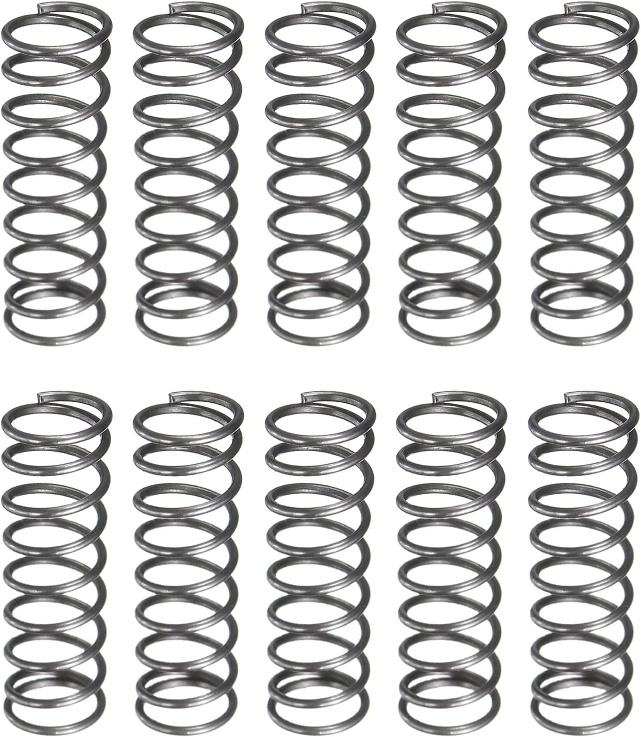 Amazon.com: uxcell 10Pcs Compression Spring, 6mm OD, 0.6mm Wire Size ...